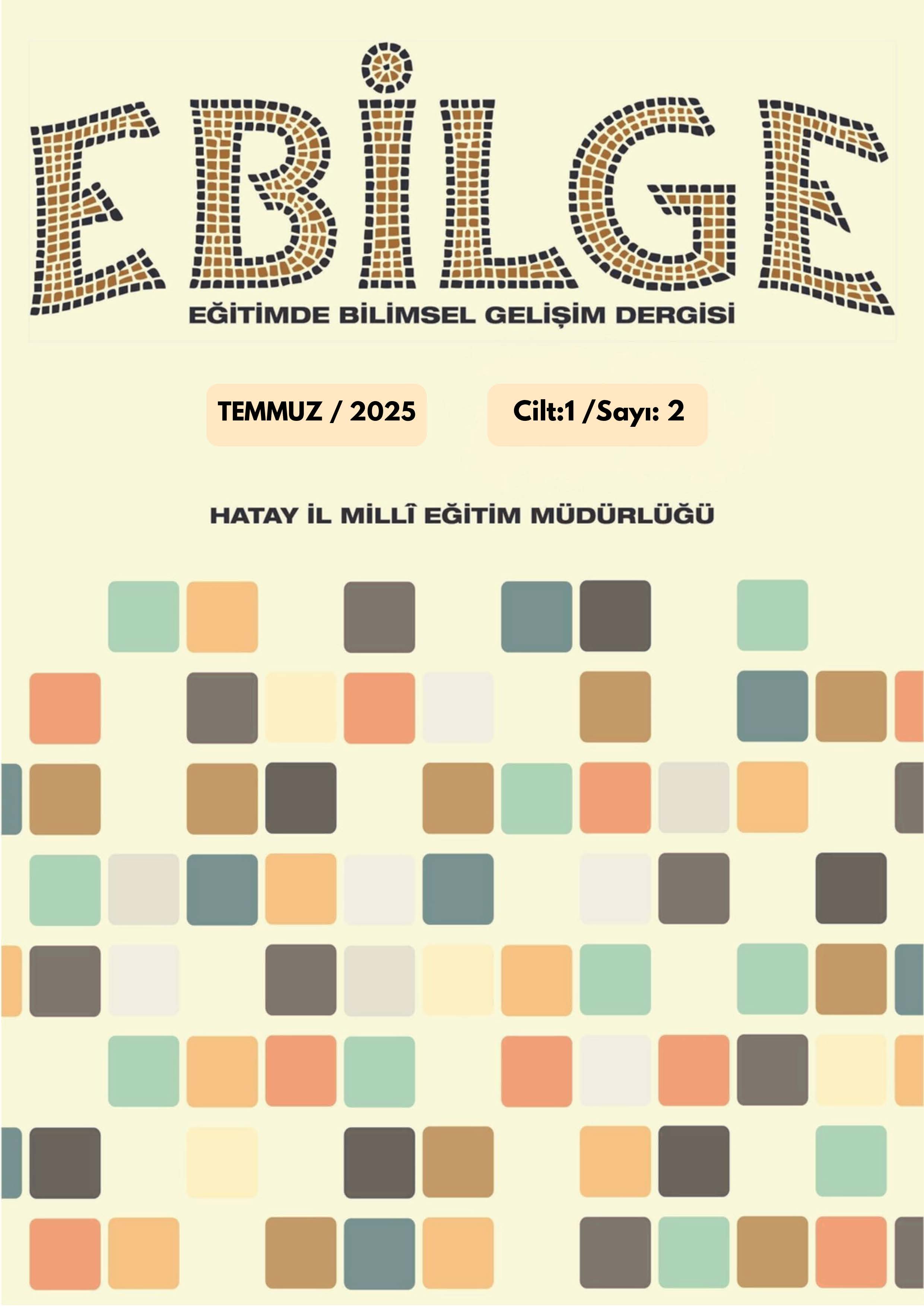 					Cilt 1 Sayı 2 (2025): Eğitimde Bilimsel Gelişim Dergisi Gör
				